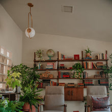 Load image into Gallery viewer, Everley Pendant Light in office.
