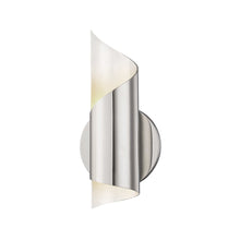 Load image into Gallery viewer, Evie Wall Light in Polished Nickel.
