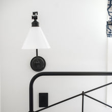 Load image into Gallery viewer, Exeter Wall Light in Detail.
