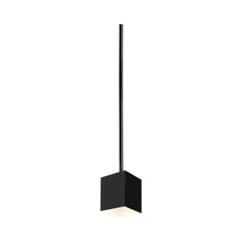 Load image into Gallery viewer, Exo 6 LED Pendant Light in 12-Inch/20-Degree/Matte Black / Gold White.
