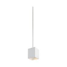 Load image into Gallery viewer, Exo 6 LED Pendant Light in 12-Inch/20-Degree/Matte White / Gold White.
