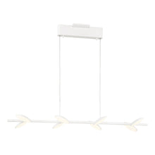 Load image into Gallery viewer, Eyespy LED Pendant Light in Matte White.
