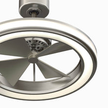 Load image into Gallery viewer, Gleam Indoor / Outdoor LED Ceiling Fan in Detail.
