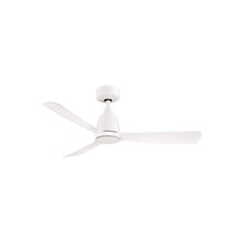 Load image into Gallery viewer, Kute Indoor / Outdoor Ceiling Fan in 44-Inch/Matte White.
