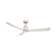 Load image into Gallery viewer, Kute Indoor / Outdoor Ceiling Fan in 52-Inch/Brushed Nickel.
