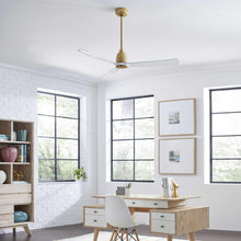 Load image into Gallery viewer, Kute Indoor / Outdoor Ceiling Fan in office.
