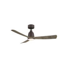 Load image into Gallery viewer, Kute Indoor / Outdoor LED Ceiling Fan in 44-Inch/Matte Greige.
