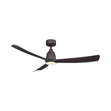 Load image into Gallery viewer, Kute Indoor / Outdoor LED Ceiling Fan in 52-Inch/Dark Bronze.
