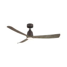 Load image into Gallery viewer, Kute Indoor / Outdoor LED Ceiling Fan in 52-Inch/Matte Greige.
