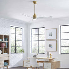 Load image into Gallery viewer, Kute Indoor / Outdoor LED Ceiling Fan in office.

