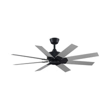 Load image into Gallery viewer, Levon Custom Ceiling Fanin Black/Brushed Nickel/52-Inch.
