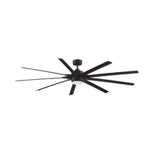 Load image into Gallery viewer, Odyn 84-Inch Indoor / Outdoor LED Ceiling Fan in Dark Bronze/Dark Walnut/120V.
