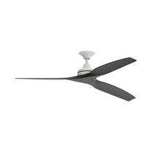 Load image into Gallery viewer, Spitfire Ceiling Fan in Matte White/Black/48-Inch.
