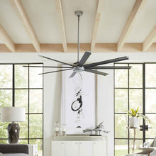 Load image into Gallery viewer, Stellar Custom 84 Inch LED Ceiling Fan in living room.
