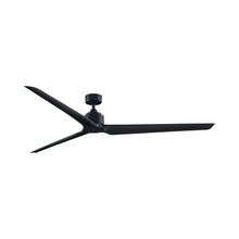 Load image into Gallery viewer, TriAire Custom 84&quot; Ceiling Fan in Black/Black/Without Light Kit.
