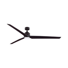 Load image into Gallery viewer, TriAire Custom 84&quot; Ceiling Fan in Dark Bronze/Black/Light Kit Included.
