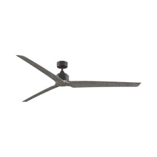 Load image into Gallery viewer, TriAire Custom 84&quot; Ceiling Fan in Matte Greige/Weathered Wood/Without Light Kit.
