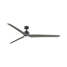 Load image into Gallery viewer, TriAire Custom 84&quot; Ceiling Fan in Matte Greige/Weathered Wood/Light Kit Included.
