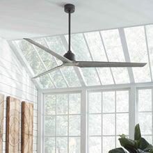 Load image into Gallery viewer, TriAire Custom Ceiling Fan in living room.
