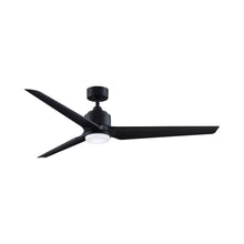 Load image into Gallery viewer, TriAire Custom LED Ceiling Fan in 64-Inch/Black/Black.
