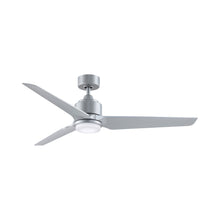 Load image into Gallery viewer, TriAire Custom LED Ceiling Fan in 56-Inch/Silver/Silver.
