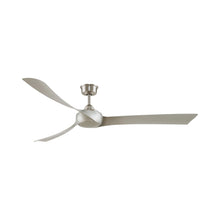 Load image into Gallery viewer, Wrap Custom 72 Inch Ceiling Fan in Brushed Nickel/Brushed Nickel.
