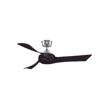 Load image into Gallery viewer, Wrap Custom Ceiling FanBrushed Nickel/Dark Walnut/48-Inch.
