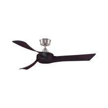 Load image into Gallery viewer, Wrap Custom Ceiling FanBrushed Nickel/Dark Walnut/52-Inch.
