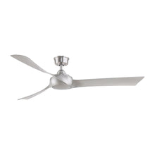 Load image into Gallery viewer, Wrap Custom Ceiling FanBrushed Nickel/Brushed Nickel/64-Inch.
