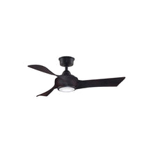 Load image into Gallery viewer, Wrap Custom LED Ceiling Fan in Dark Bronze/Dark Walnut/44-Inch.
