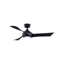Load image into Gallery viewer, Wrap Custom LED Ceiling Fan in Black/Black/48-Inch.
