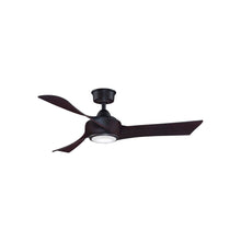 Load image into Gallery viewer, Wrap Custom LED Ceiling Fan in Dark Bronze/Dark Walnut/48-Inch.
