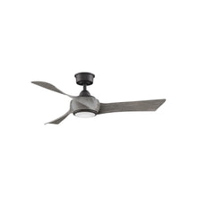 Load image into Gallery viewer, Wrap Custom LED Ceiling Fan in Matte Greige/Weathered Wood/48-Inch.
