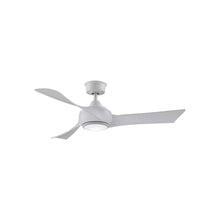 Load image into Gallery viewer, Wrap Custom LED Ceiling Fan in Matte White/White Washed/48-Inch.
