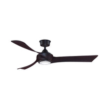 Load image into Gallery viewer, Wrap Custom LED Ceiling Fan in Dark Bronze/Dark Walnut/56-Inch.
