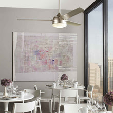 Load image into Gallery viewer, Xeno Outdoor LED Ceiling Fan in living room.
