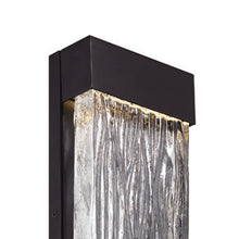Load image into Gallery viewer, Fathom Outdoor LED Wall Light in Detail.
