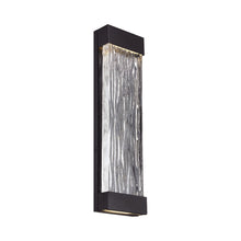 Load image into Gallery viewer, Fathom Outdoor LED Wall Light in Detail.
