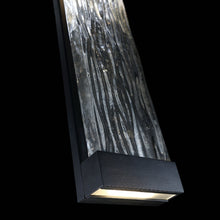 Load image into Gallery viewer, Fathom Outdoor LED Wall Light in Detail.

