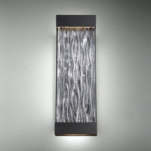 Load image into Gallery viewer, Fathom Outdoor LED Wall Light in Detail.

