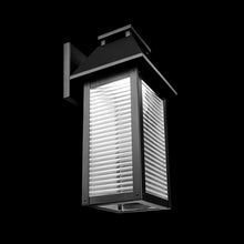 Load image into Gallery viewer, Faulkner Outdoor LED Wall Light in Detail.
