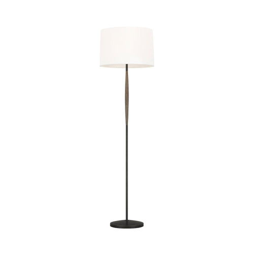 Ferrelli LED Floor Lamp in White.