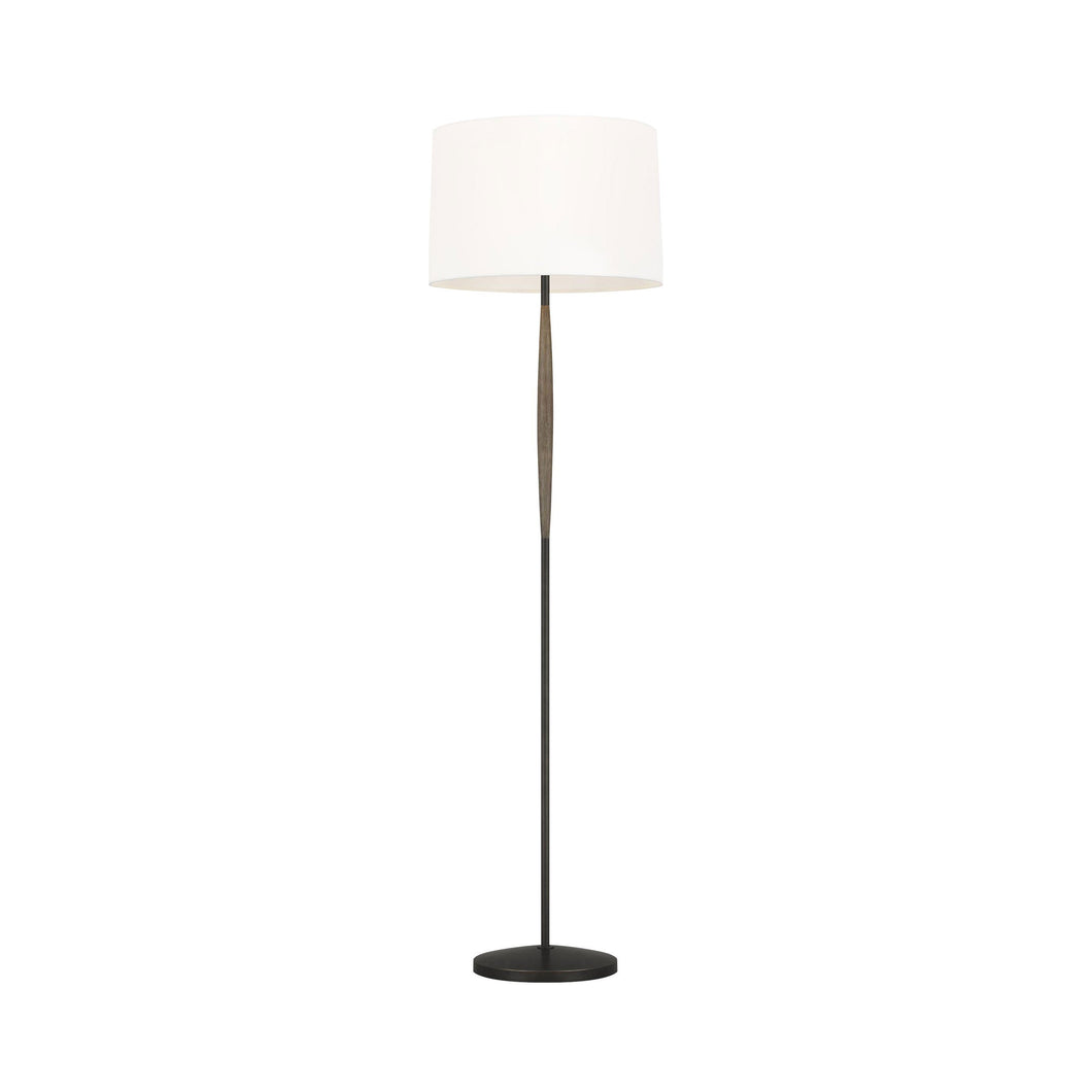 Ferrelli LED Floor Lamp in White.