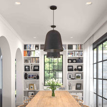 Load image into Gallery viewer, Fett Pendant Light in dining room.
