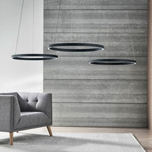 Load image into Gallery viewer, Fiama LED Suspension Light in living room.
