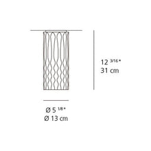 Load image into Gallery viewer, Fiamma LED Ceiling Light - line drawing.
