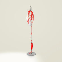 Load image into Gallery viewer, Filo LED Floor Lamp in Eastern Coral.
