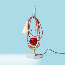 Load image into Gallery viewer, Filo LED Table Lamp in Emerald King.
