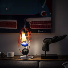 Load image into Gallery viewer, Filo LED Table Lamp in living room.
