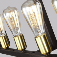Load image into Gallery viewer, Finnegan Linear Chandelier Detail.

